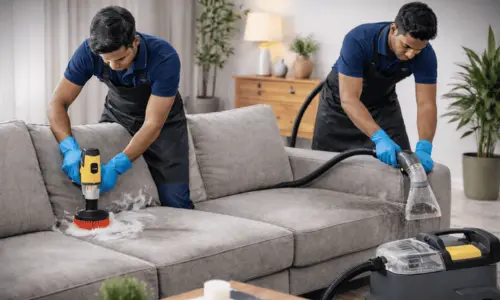 Sofa cleaning